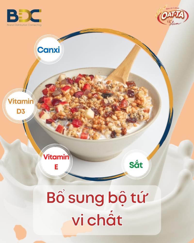 Ngũ cốc giảm cân Oatta Slim